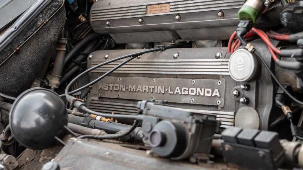 Aston Martin Virage Volante project engine